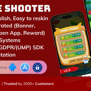 Bubble Shooter – Unity Template Project (Android + iOS + AdMob)
