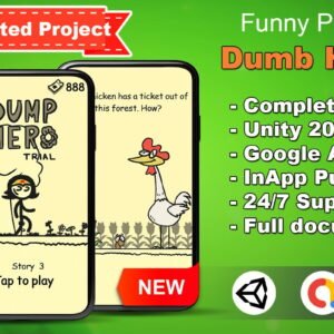 Dumb Hero – Unity – Admob – InApp – Puzzle Game