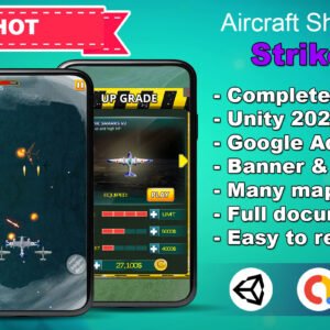 Strike Eagle – Aircraft Shooting Games – Unity